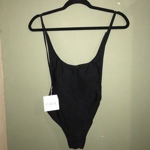 Black One Piece Swimsuit